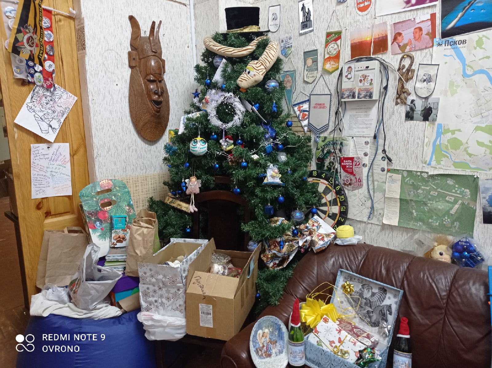 «Волонтёры морозы» Псковской области отправили и получили больше 100 подарков