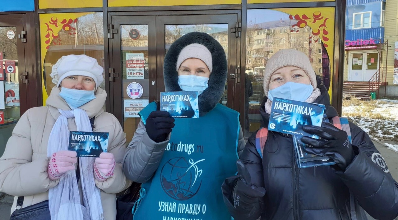 Омичи присоединились к антинаркотической эстафете «Защити друга»