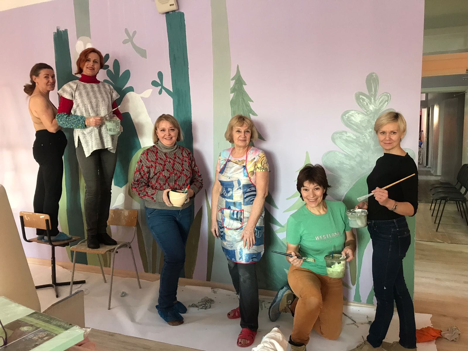 Художники Уфы украсили детский дом