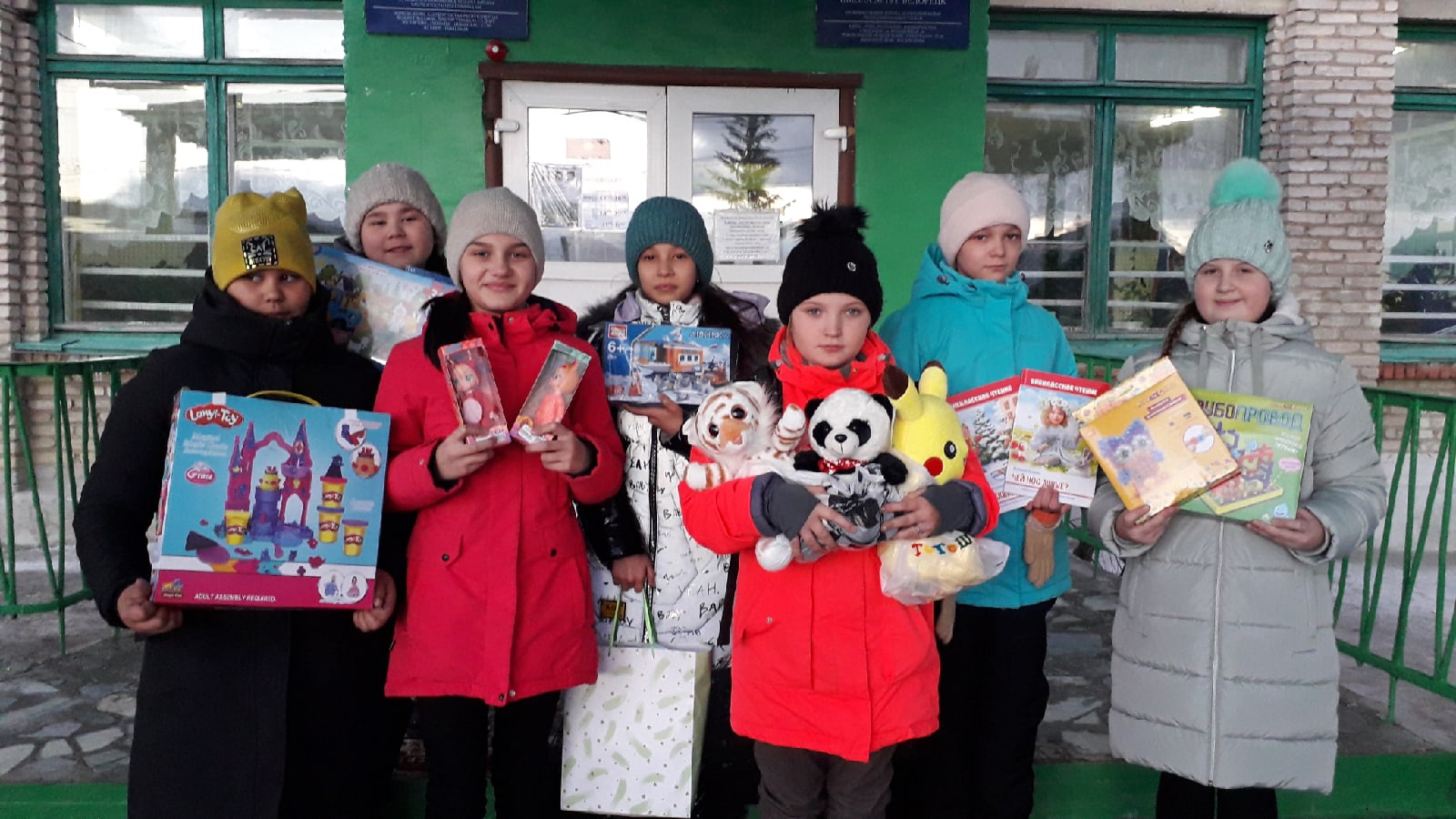 Добрые дела детей.