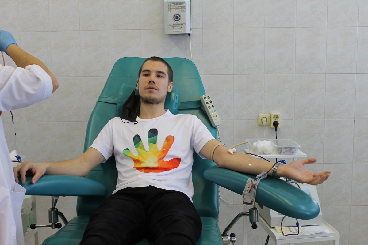 Ни дня без доброго дела: волонтёры ВЦ «Прорыв» приняли участие в донорской акции