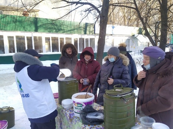 В Ульяновске православные приходы организовали ежедневное кормление нуждающихся