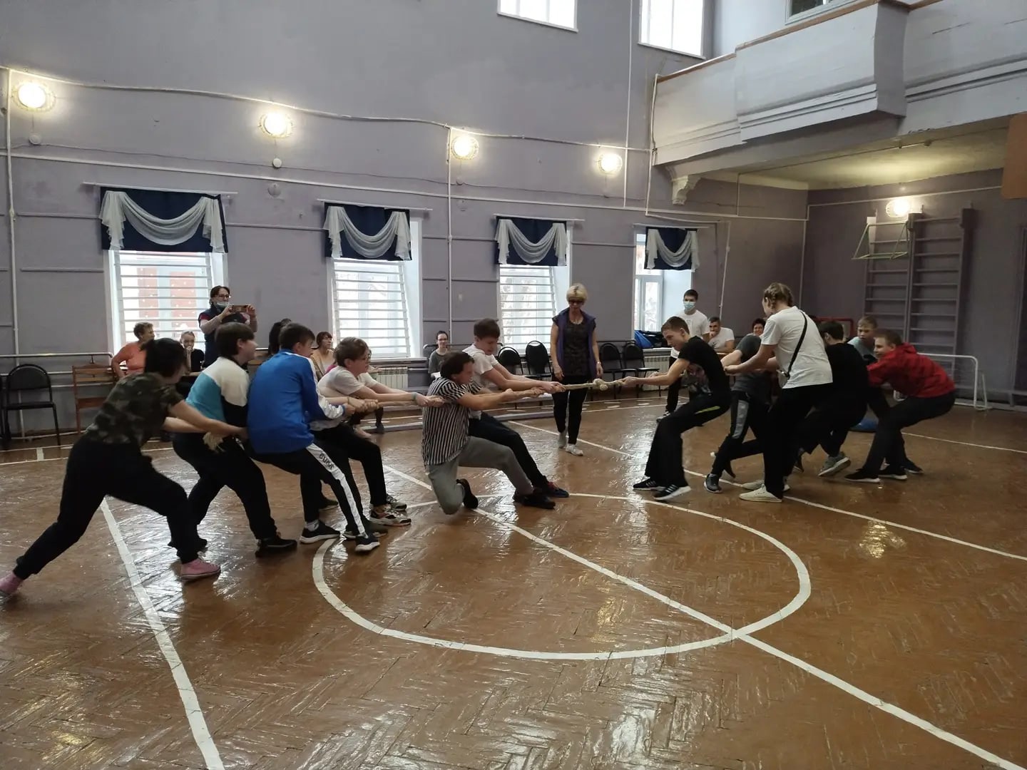 Состоялся спортивный праздник в школе-интернате АОП № 4 г. Саратов