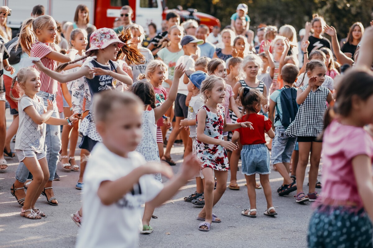 Детский праздник в честь Дня молодежи
