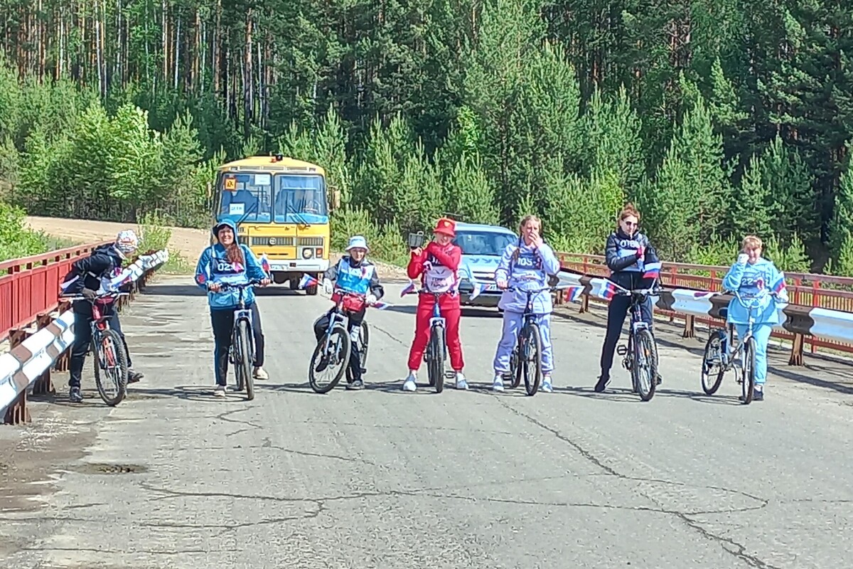 Ударили велопробегом по бездорожью и…