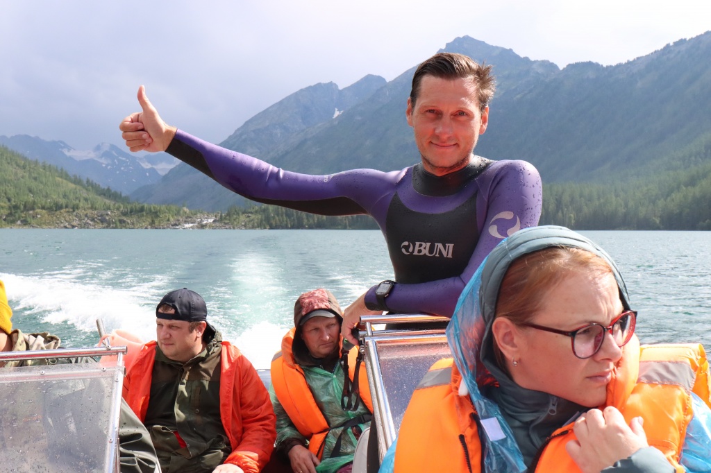 Заплыв на Горном Алтае: чудо стойкости ради детей