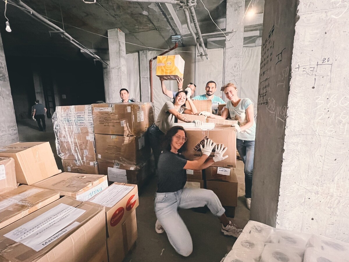 До Донбасса на крыльях добра