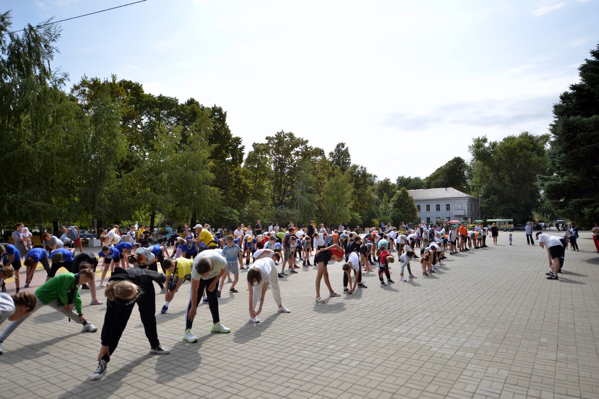 В новый учебный год с зарядкой!