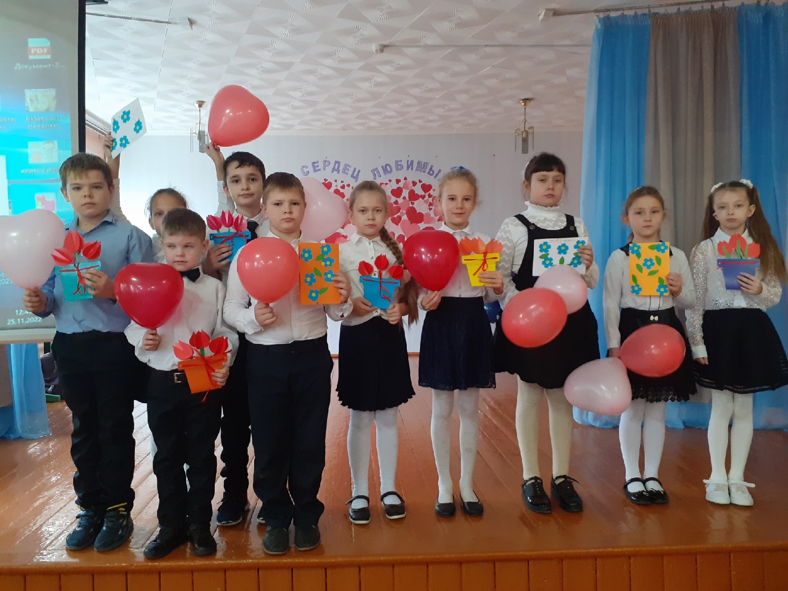 Тепло сердец любимых мам