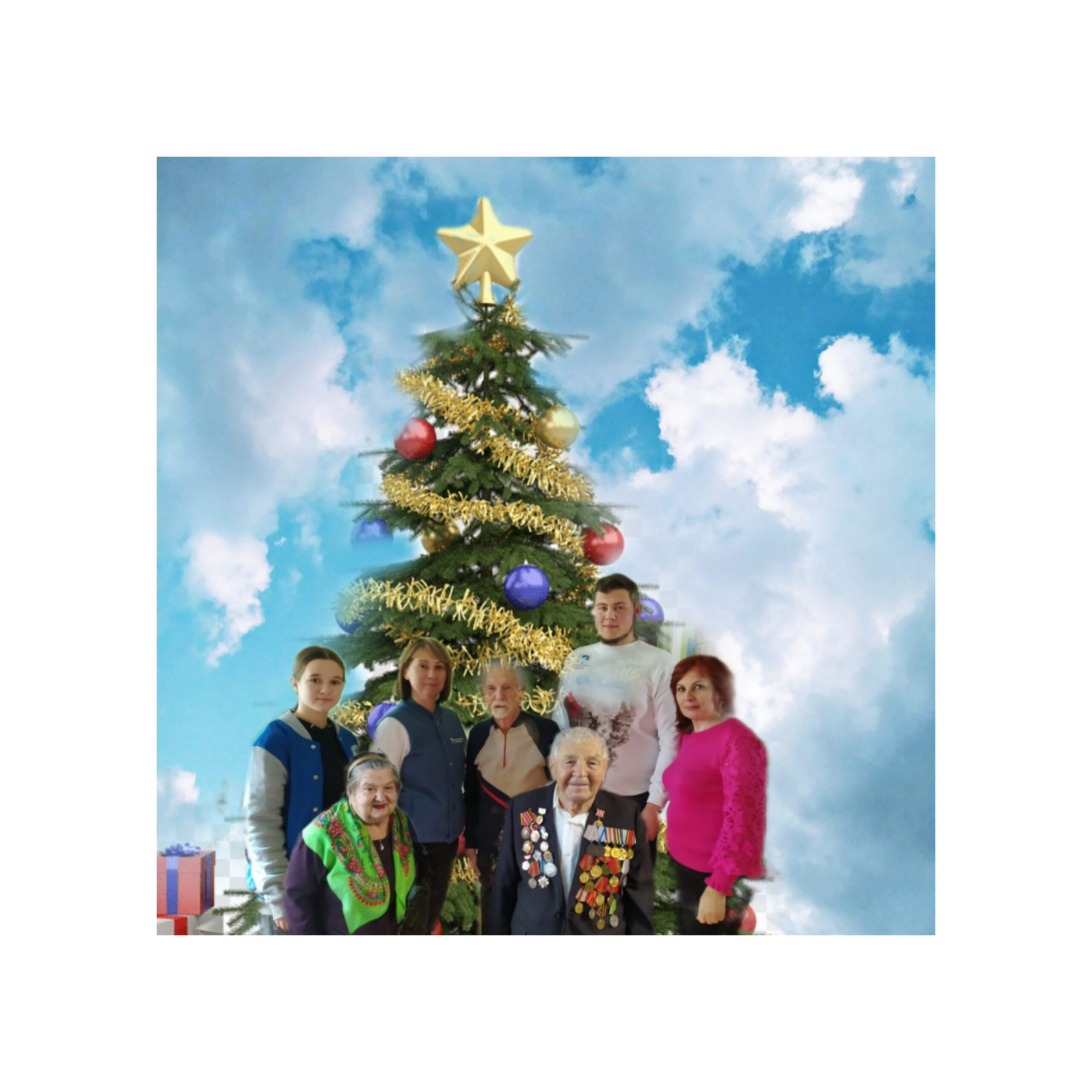 С Новым Годом Ветераны!