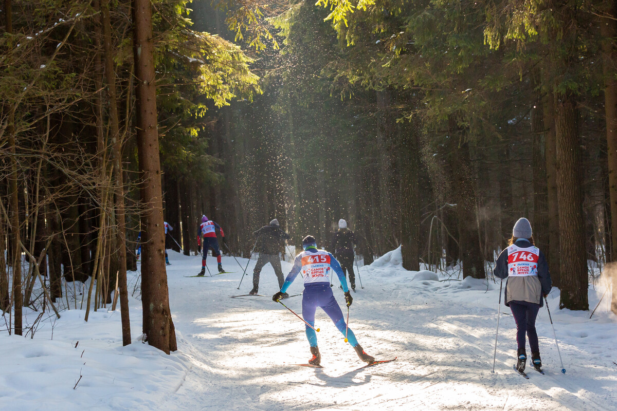 Как прошла вторая благотворительная лыжня «Самое время жить» от Фонда борьбы с лейкемией