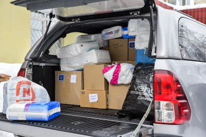 Помощь госпиталям Луганской области