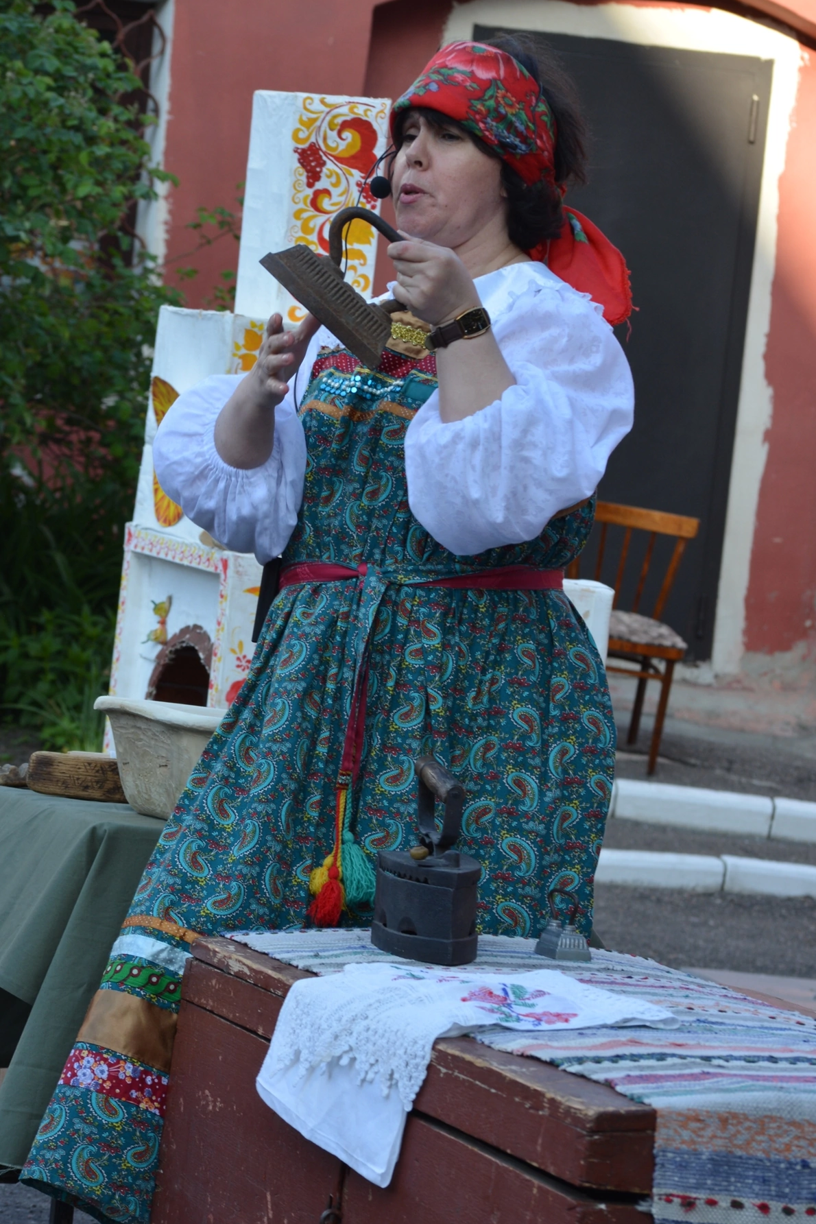 Не мытьём, так катаньем. Курский музей археологии. Ночь музеев.