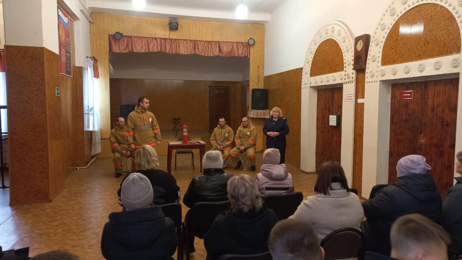 СХОДЫ С НАСЕЛЕНИЕМ – ОДНА ИЗ ФОРМ ПРОФИЛАКТИЧЕСКОЙ РАБОТЫ ОУ «ДОБРОВОЛЬНАЯ ПОЖАРНАЯ КОМАНДА…