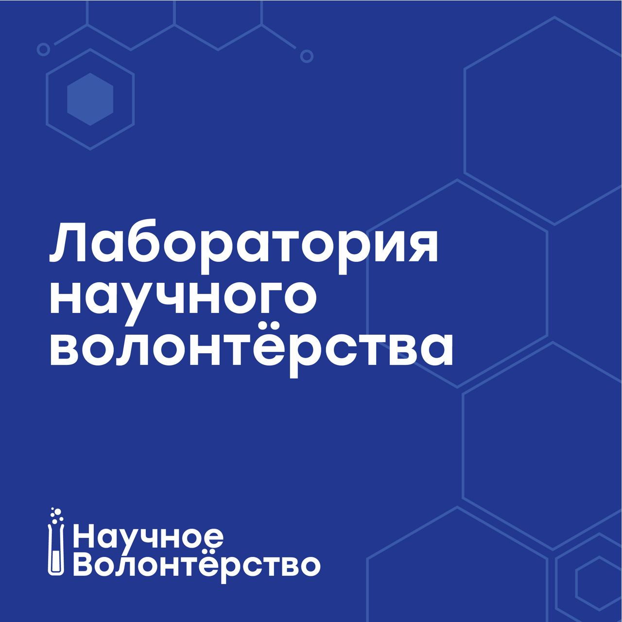 Начался отбор на образовательную программу «Лаборатория научного волонтёрства»