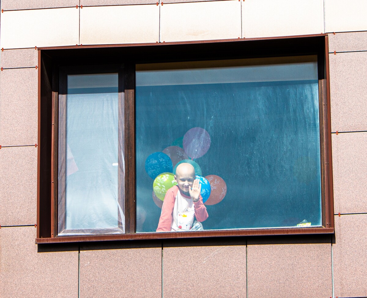 Мототерапия провела большой праздник  для детей в онко центре