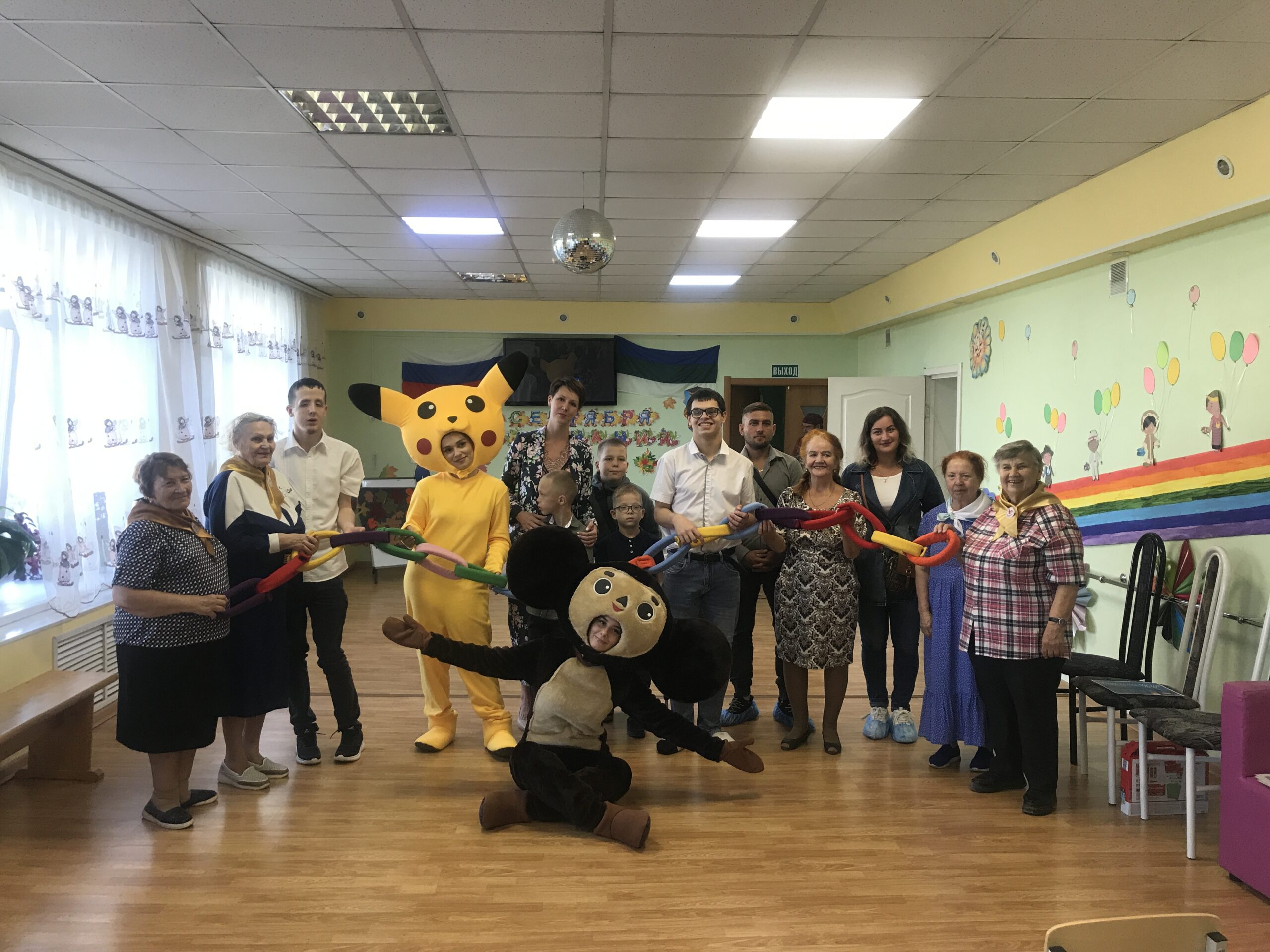 Акция ко Дню Знаний «Волонтёры детям».