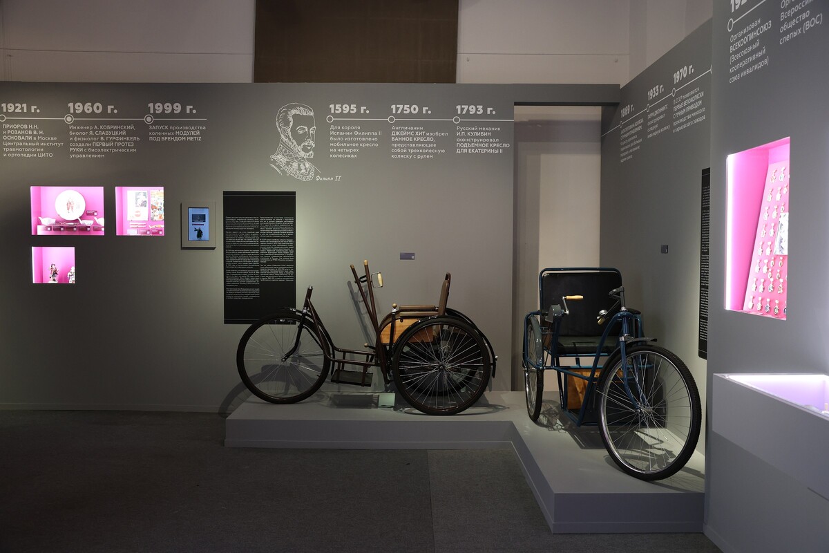 В Москве начала работу выставка «Витрина истории инклюзии»