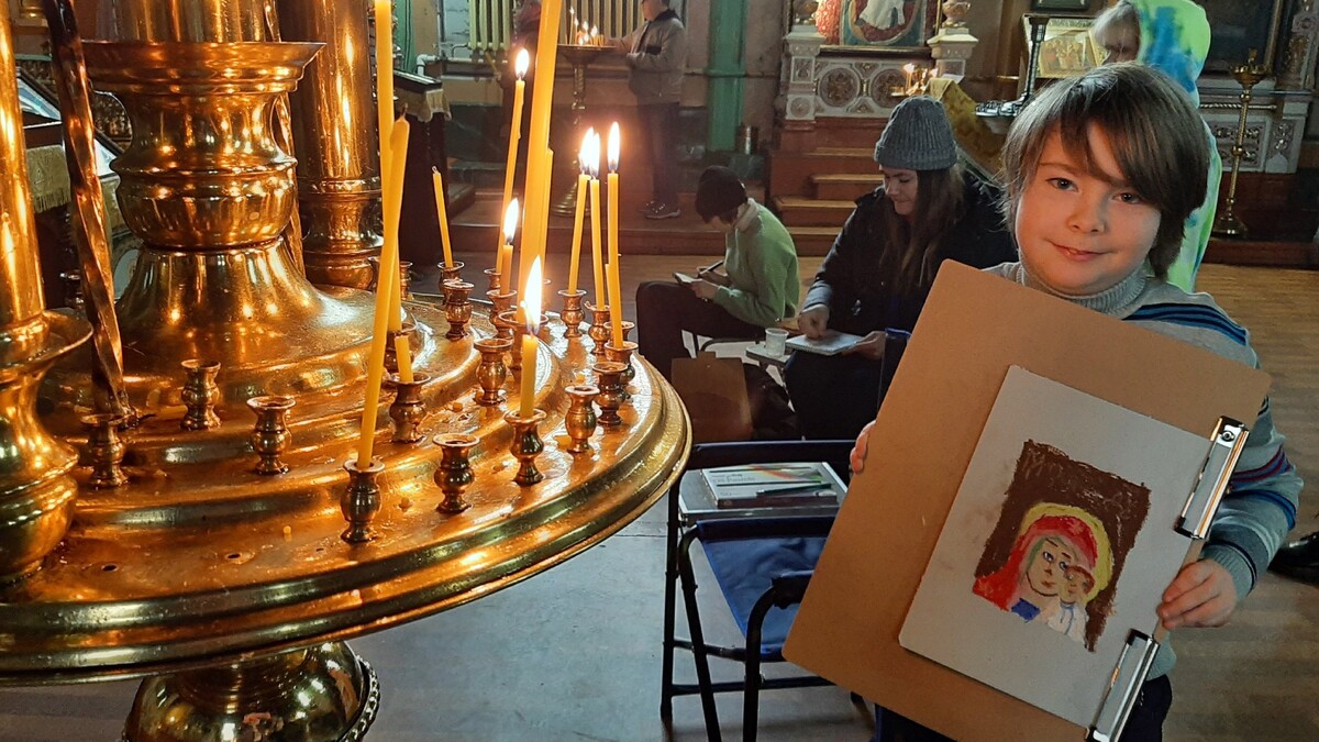 Инклюзивные занятия по православному творчеству проходят в Липецке