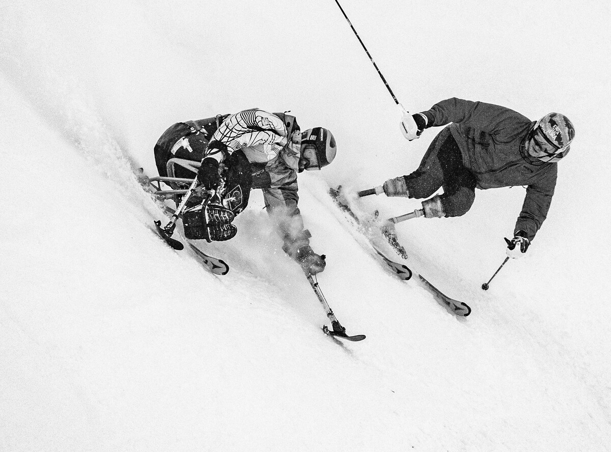 Новый зимний вид спорта стал доступен петербуржцам с инвалидностью