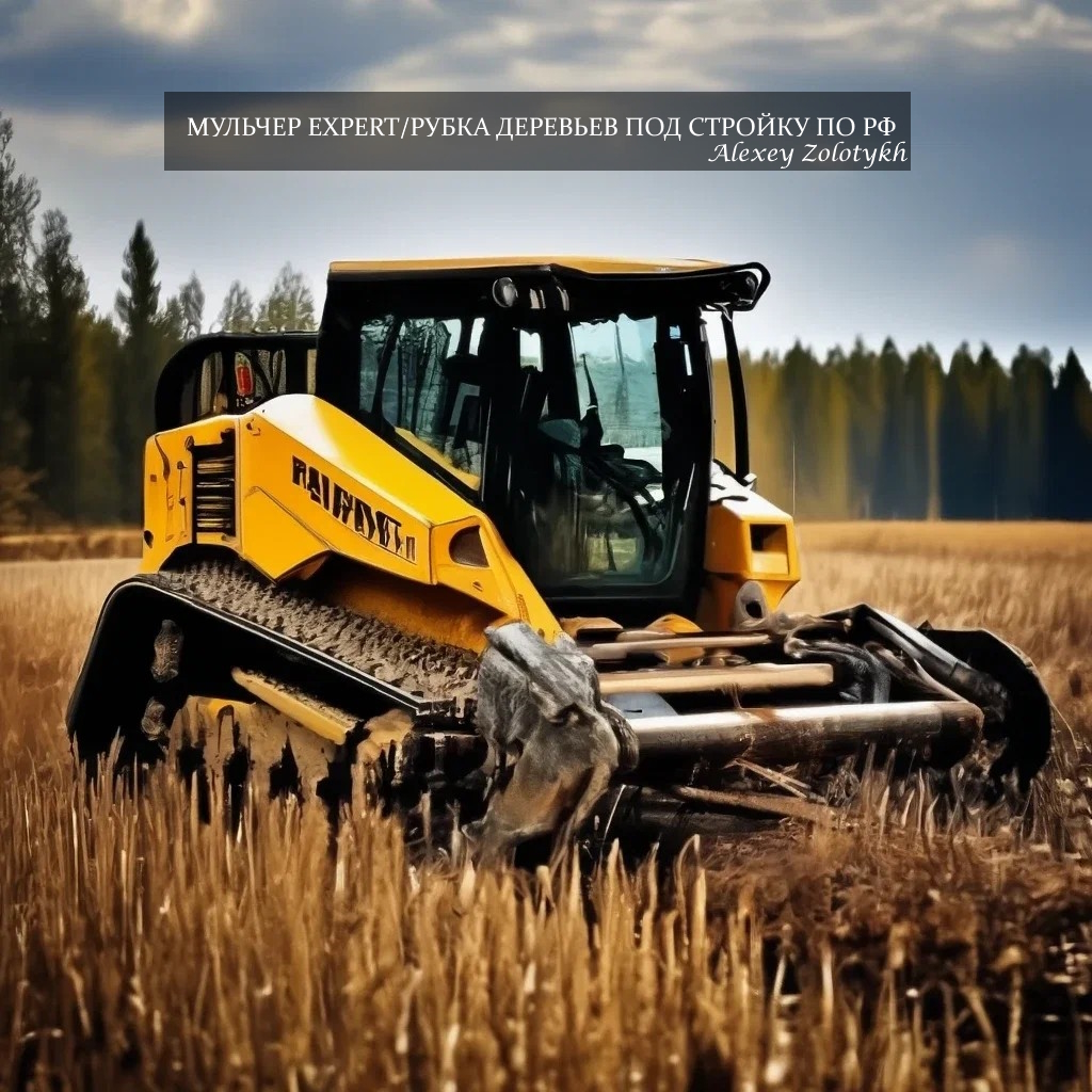 МУЛЬЧЕР EXPERT/РУБКА ДЕРЕВЬЕВ ПОД СТРОЙКУ ПО РФ