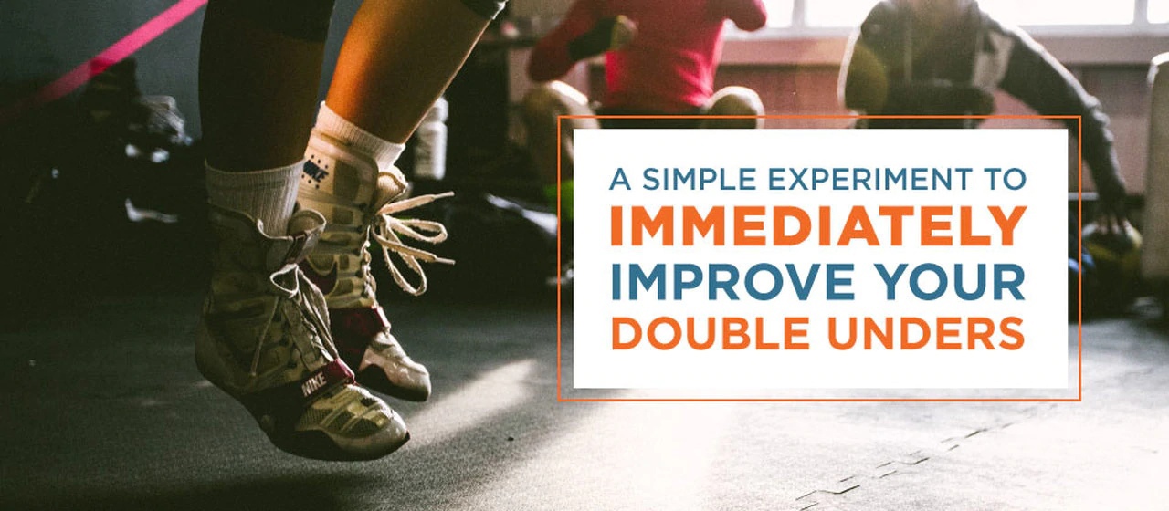 Простой эксперимент, чтобы улучшить технику ваших двойных прыжков.