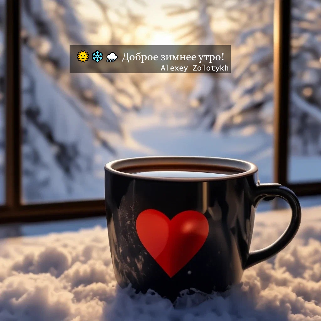 ?❄️?️ Доброе зимнее утро!