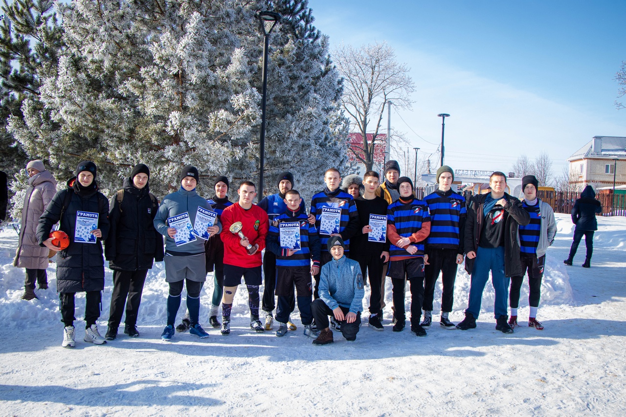 Зимний фестиваль «Регби на снегу»