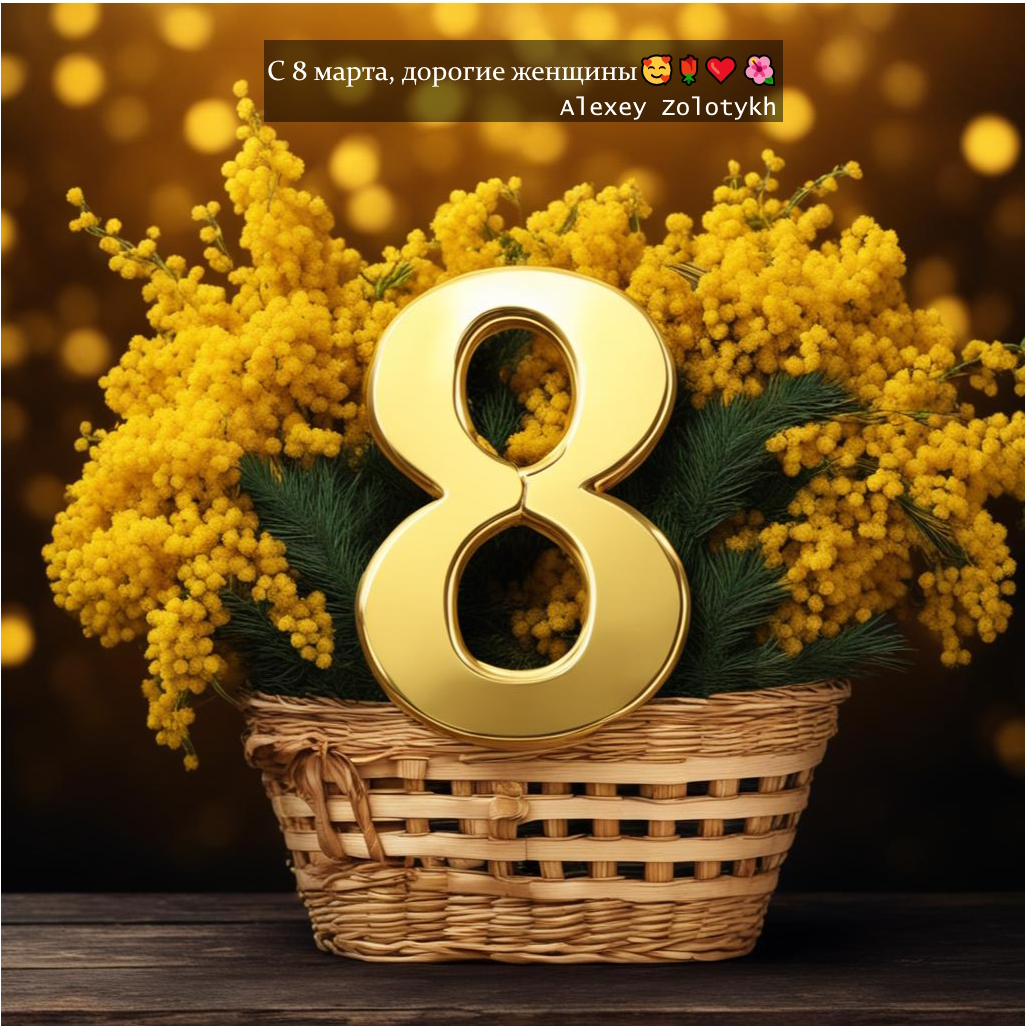 ?? С 8 Марта, милые дамы! ??