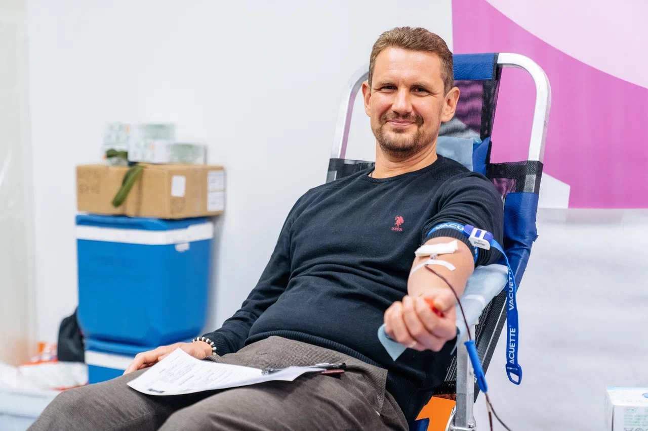 Сотрудники ОМК в Москве присоединились к первой в этом году корпоративной донорской акции