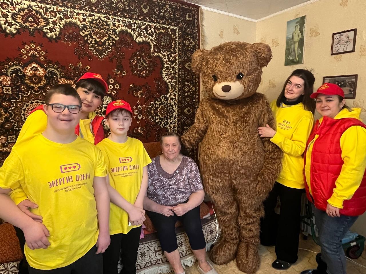 Акция «От всей души» от инклюзивных волонтеров города Снежногорск