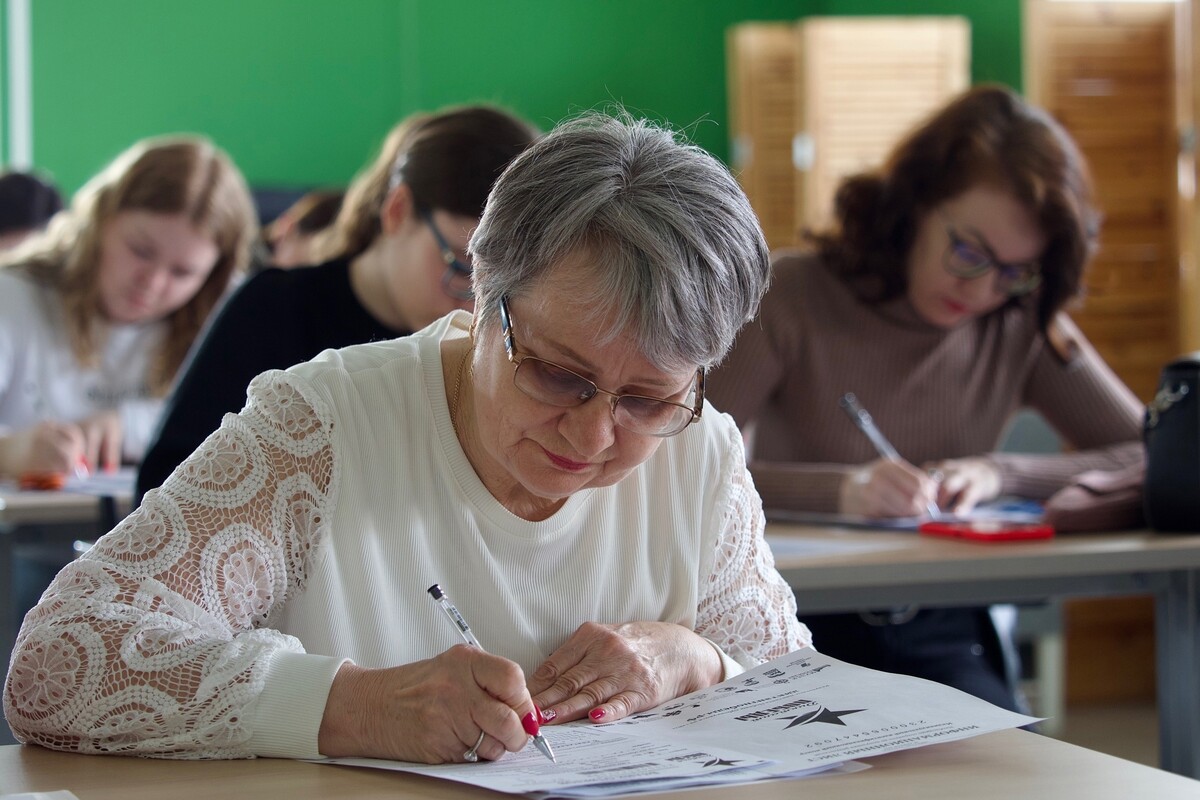 В Новосибирске прошел «Диктант Победы»