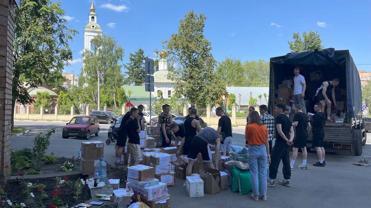Помощь Белгороду: рязанцы собрали 10 тонн гуманитарного груза