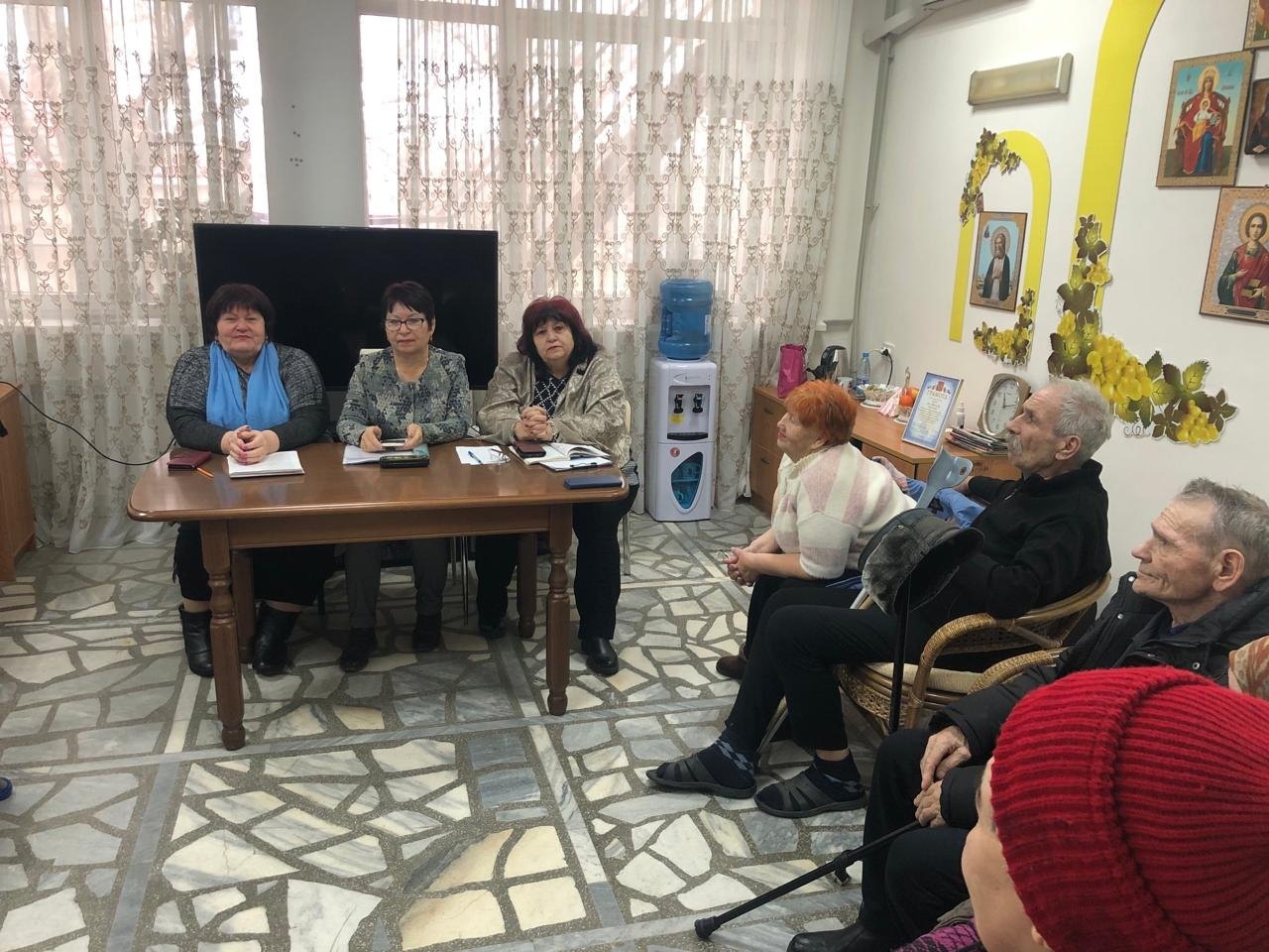 Посещение Дома престарелых волонтерами «Добро.Центра «Филантроп».