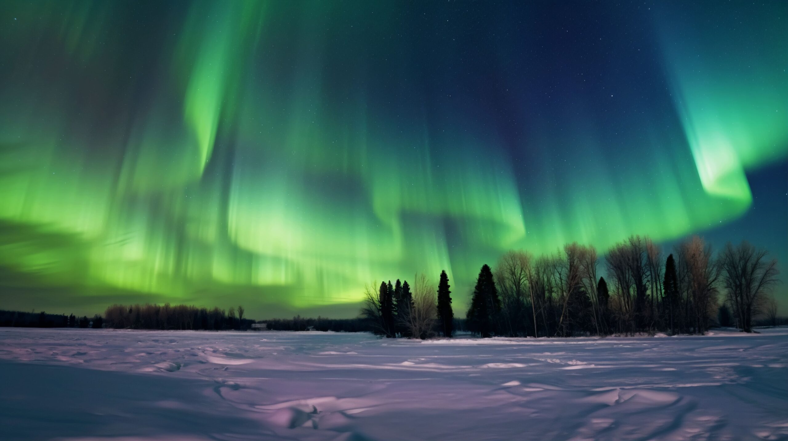 Северное сияние чаще видно в Сибири из-за вспышек на Солнце