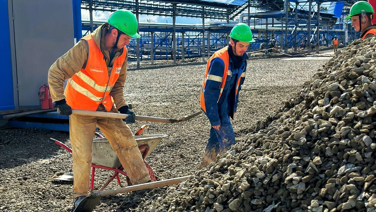 На Ковыктинском месторождении завершилась студенческая стройка