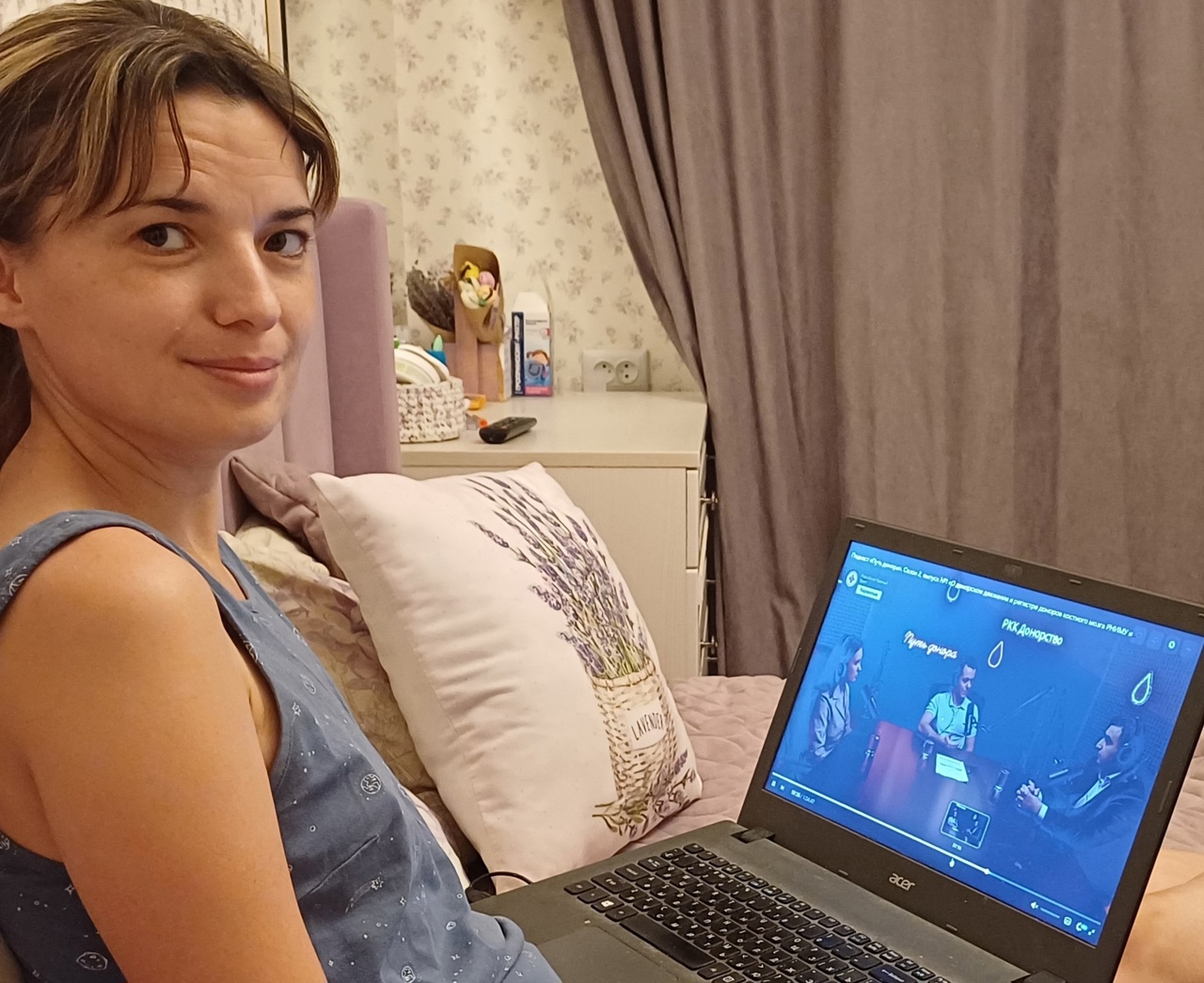 Семья Калмыковых продолжает участие в марафоне Семейных добрых дел. Медицинское волонтерство.…
