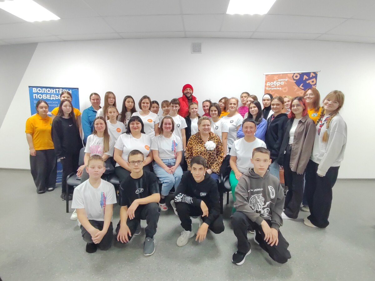 Форум добровольцев в МОЦ имени.А.Губино в Бугульминском районе Татарстана