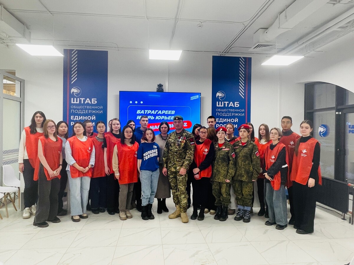 Прошла вторая встреча с ветераном боевых действий в рамках проекта «Наставник Z»