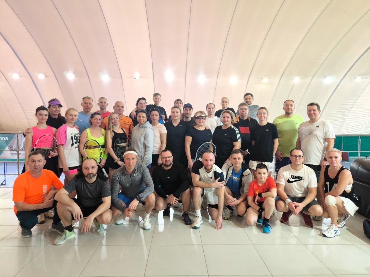 Теннисисты из семейного клуба «Радуга Теннис» заняли несколько призовых мест