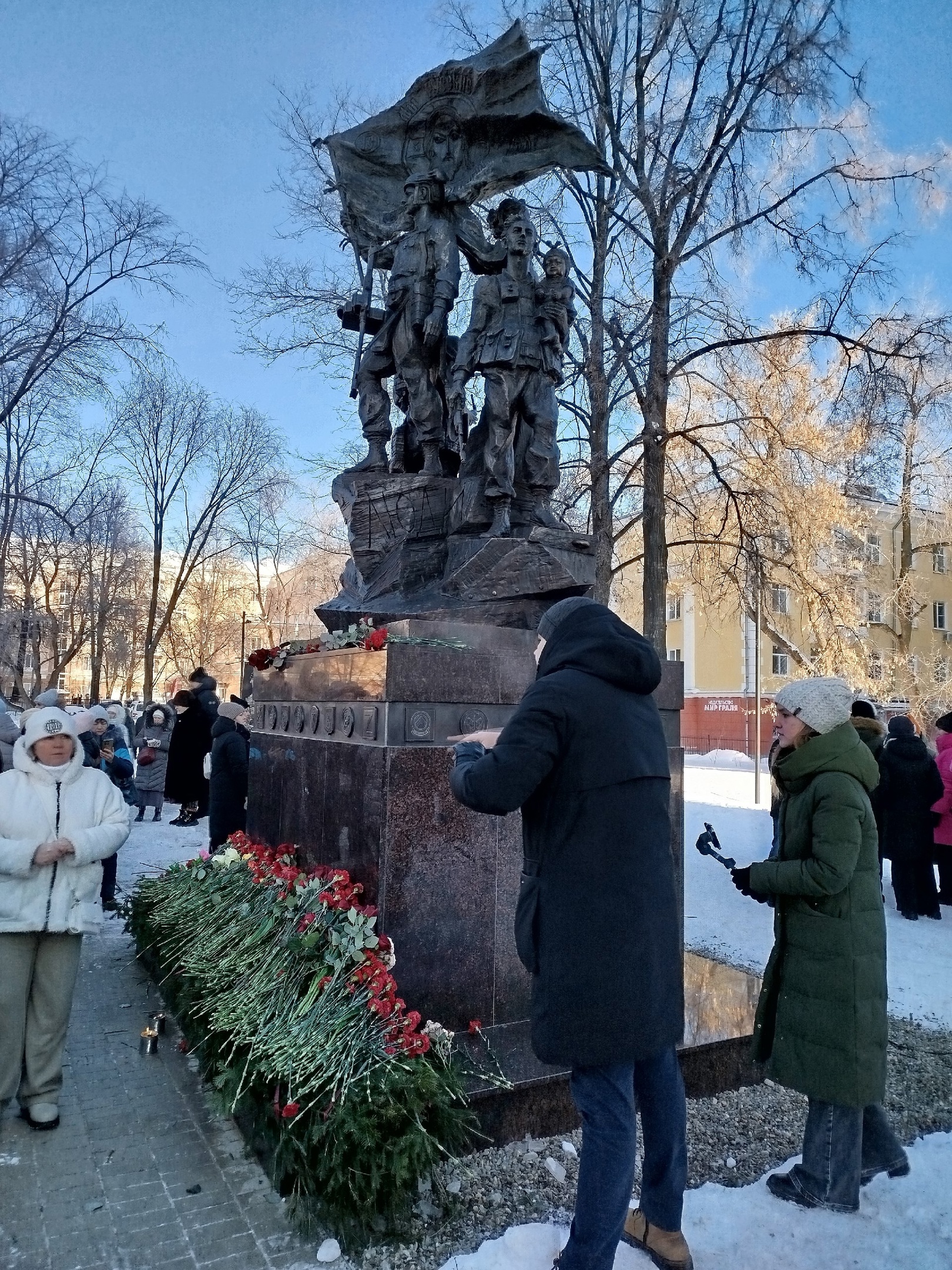 В Перми открыли памятник воинам СВО