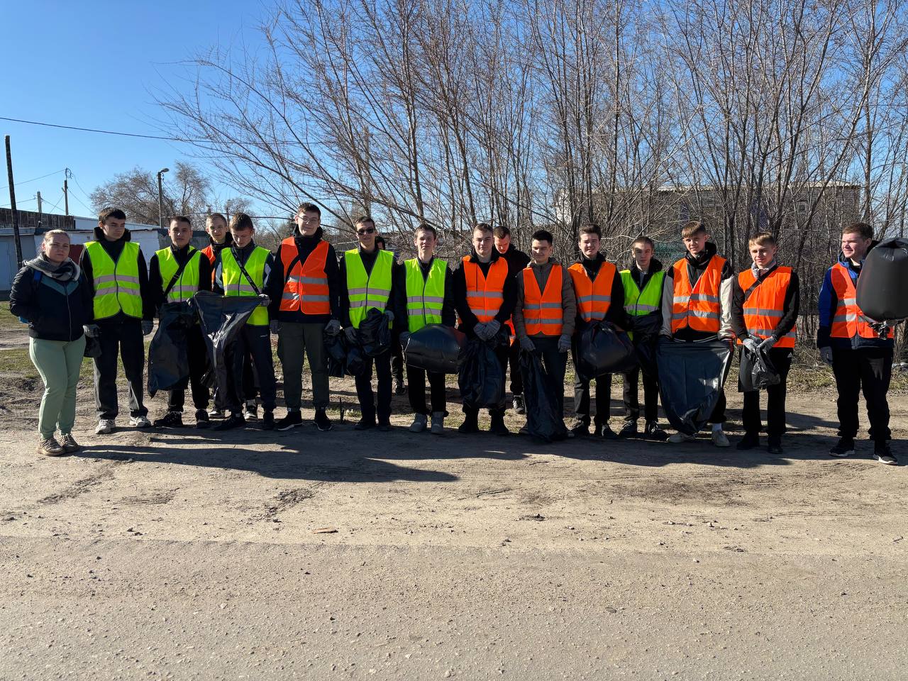 Субботник  в Железнодорожном районе