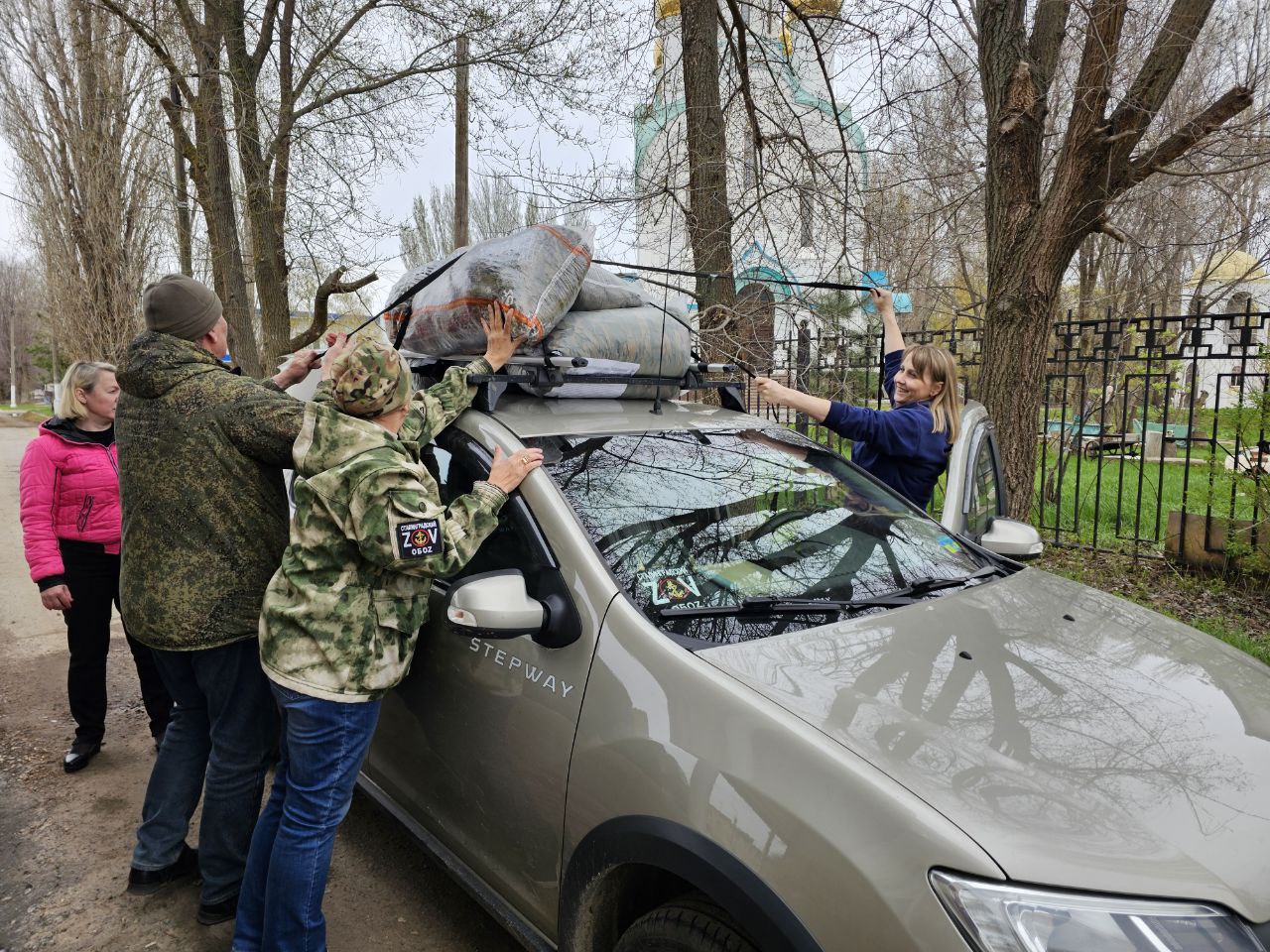 Они там за нас, мы тут для них!