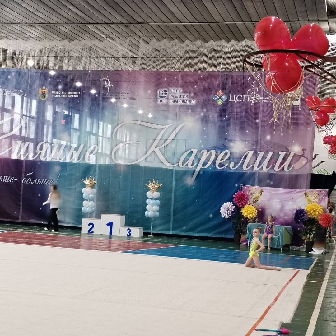 Открытые соревнования по художественной гимнастике!