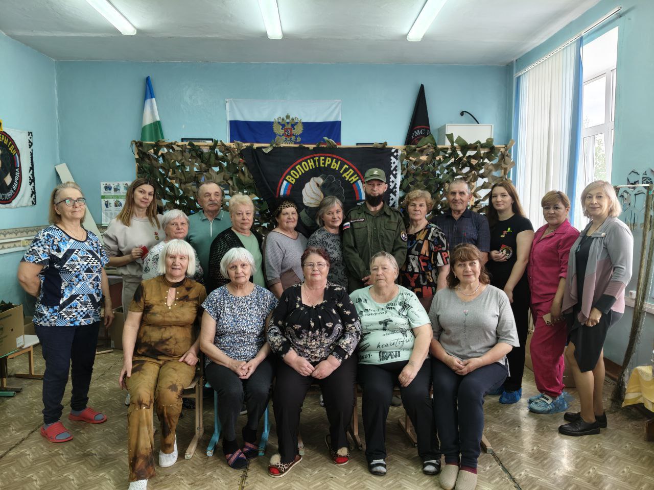 Волонтеры, труженики тыла