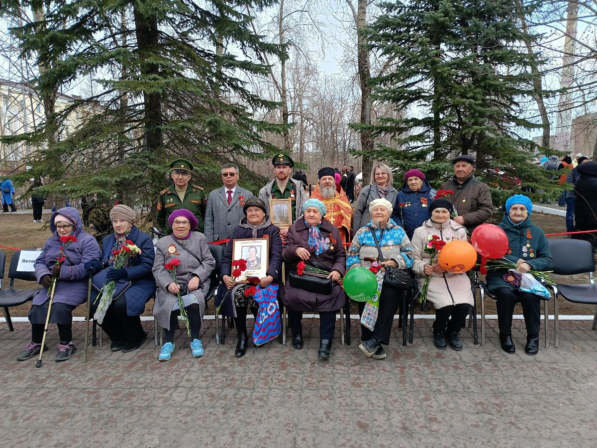 Сегежане встретили 80-ю годовщину Победы в Великой Отечественной войне.