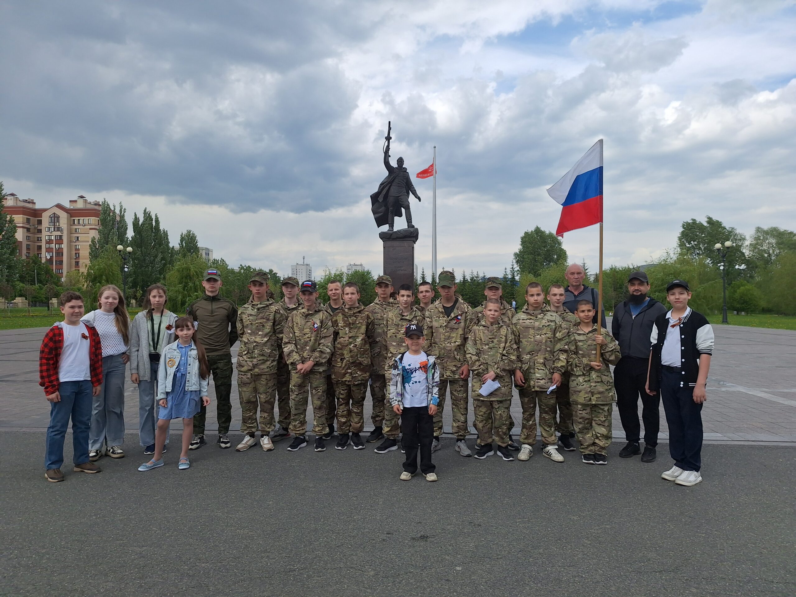 Экскурсия от Доброотряда «Победа» для учеников РСОШ имени Н.А.Галлямова