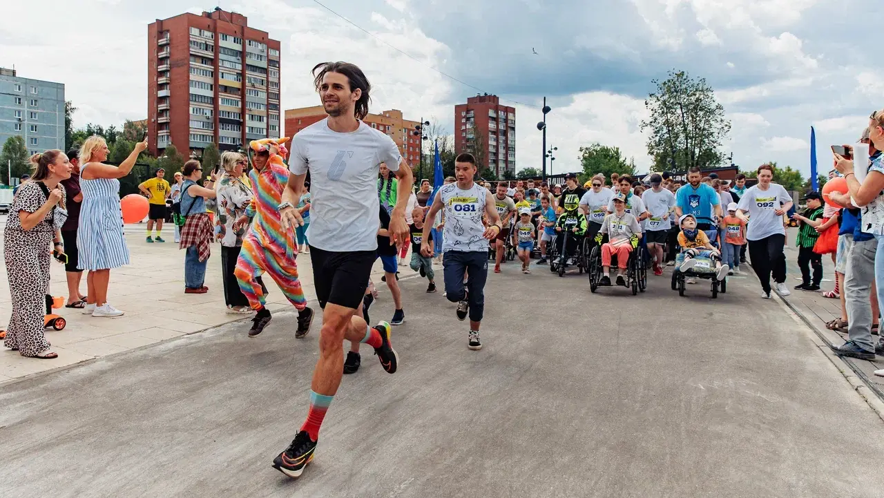 Пятый инклюзивный забег «Клязьма RUN» прошёл в Орехово-Зуеве