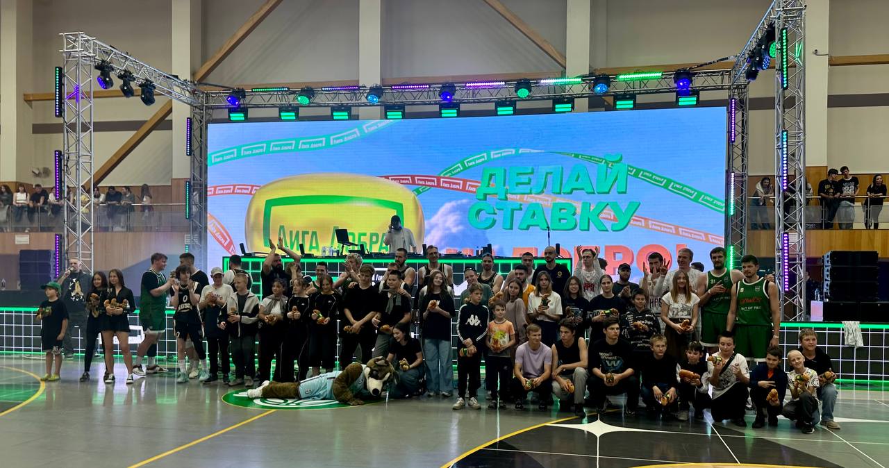 Подопечные «Лиги Добра» на DRAFT COMBINE ЛИГА СТАВОК MEDIA BASKET в Челябинске