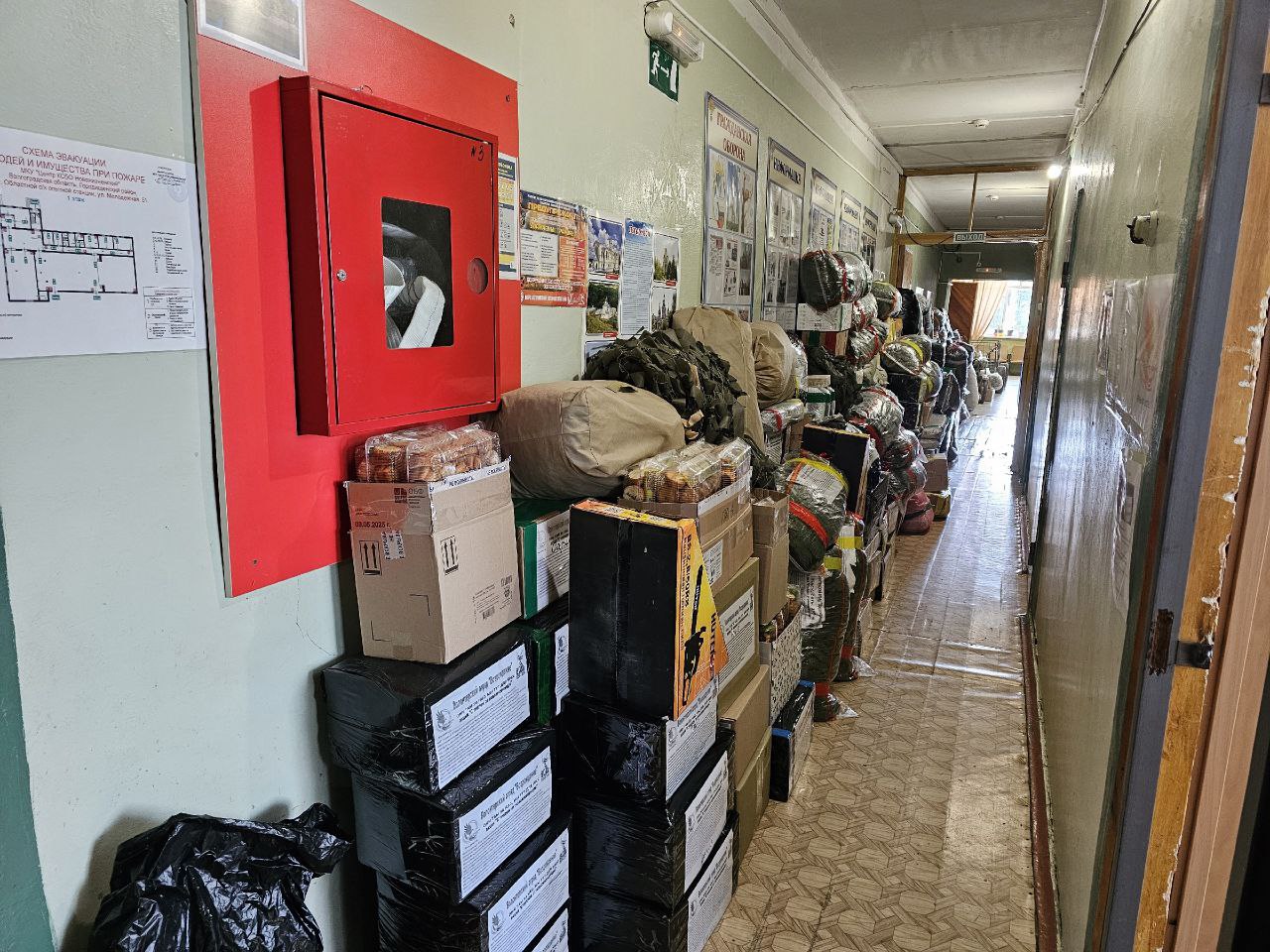 Отправлена 375-ая гуманитарная помощь военнослужащим в зону СВО